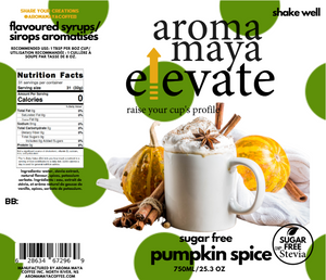 Elevate Sugar-Free Syrup - choose flavour