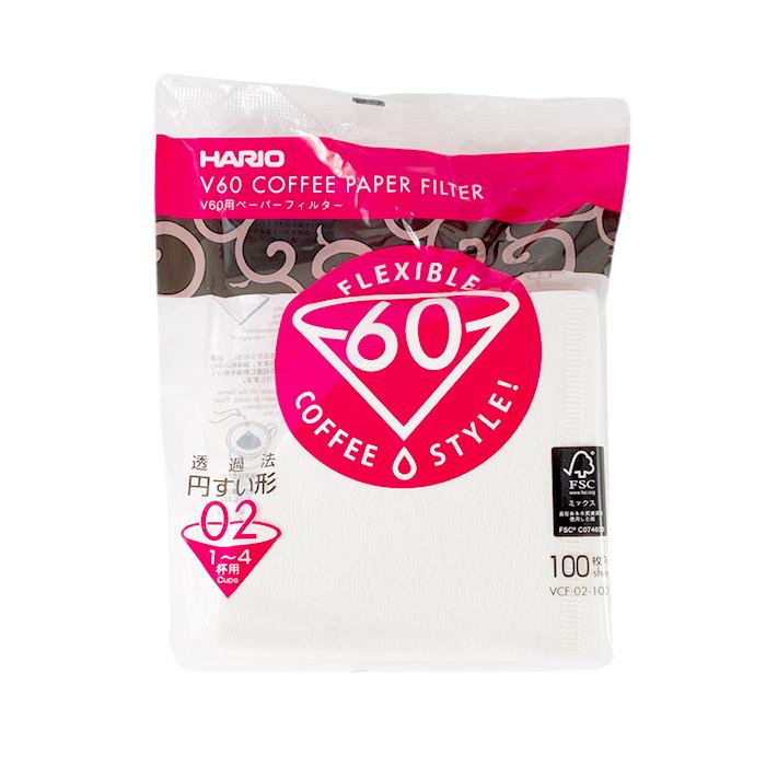 Paper Filters - Hario V60-02 White